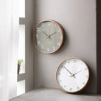 Wenlelta Grey Wall Clock