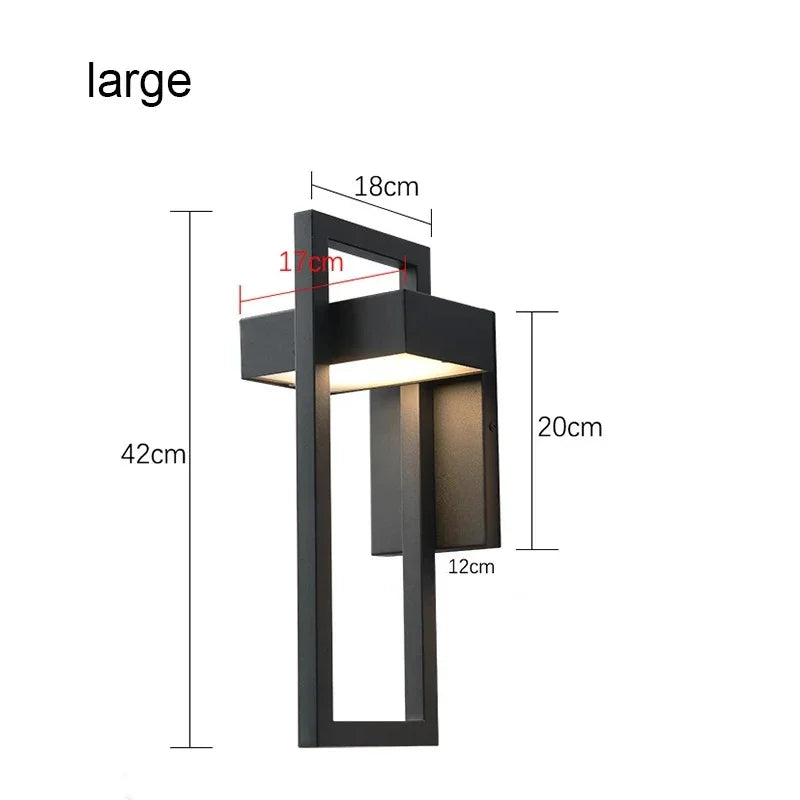 Wensando Outdoor LED Wall Light