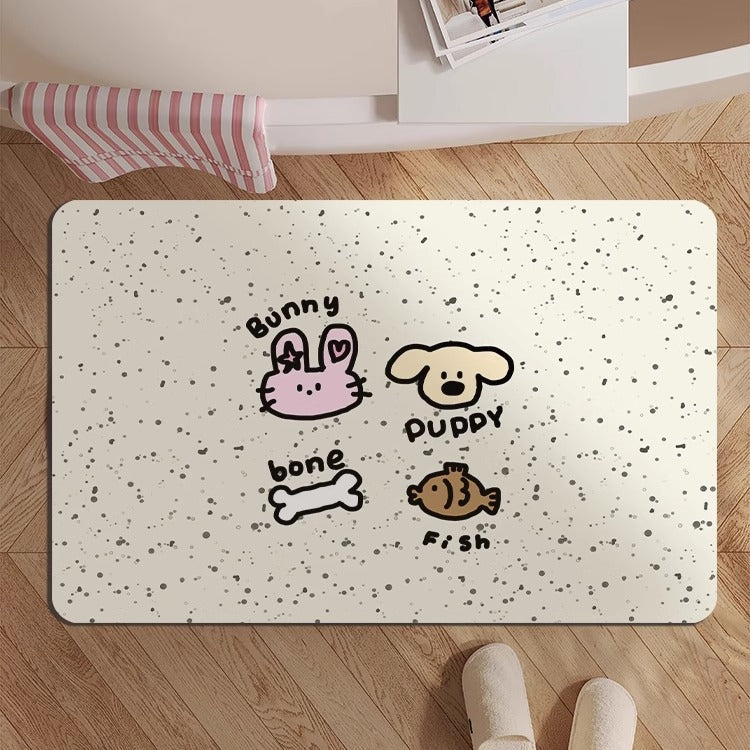 Whimsical Animal-Themed Bath Mat | High & Bury