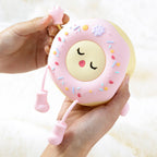 Whimsical Silicone-Shaped LED Night Light in Donut Form with Flexible Limbs | High & Bury