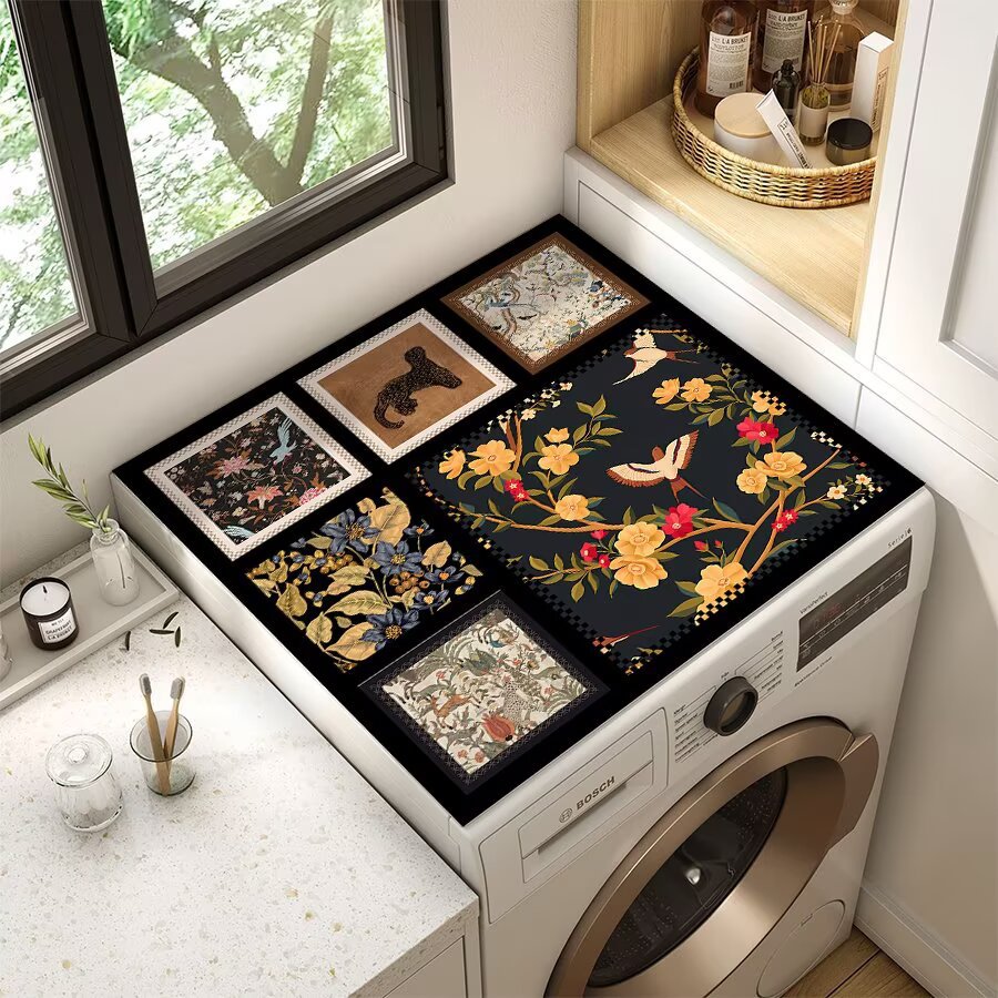 Wildlife-Themed Laundry Room Mat | High & Bury