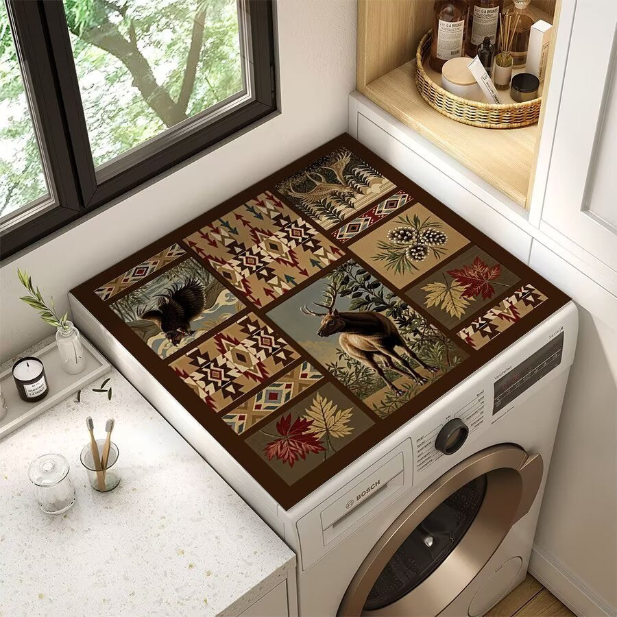 Wildlife-Themed Laundry Room Mat | High & Bury
