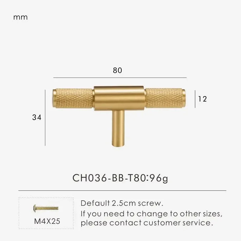 Wilella Brass Sorrelmere Handles