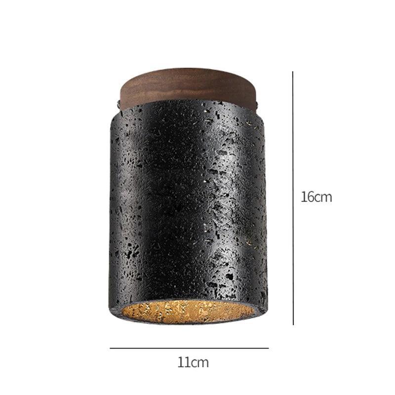 Willisa Ceramic Travertine Dowlight