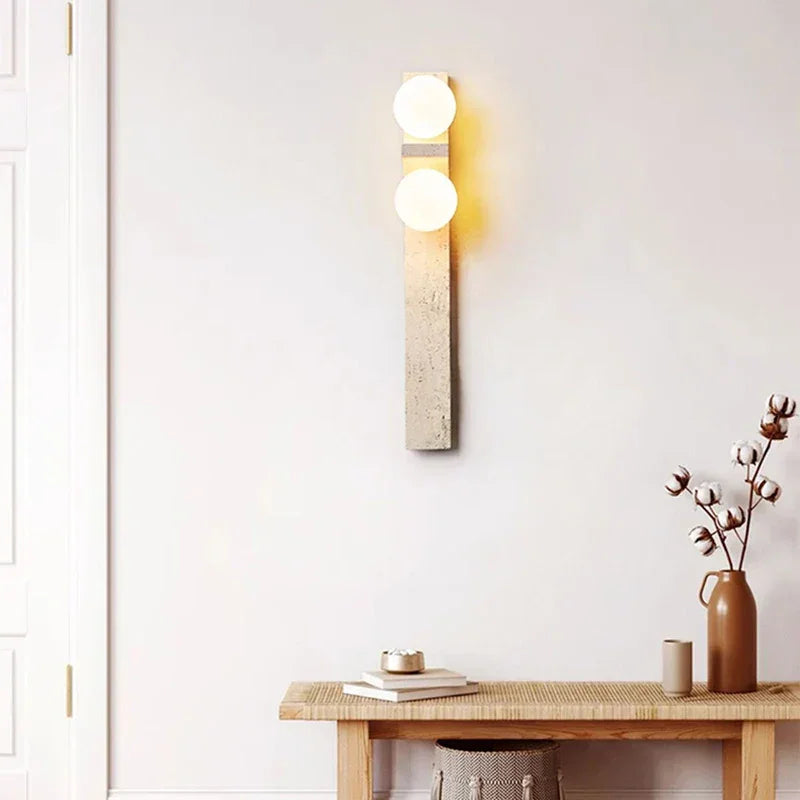 Willowgate Stone Wall Lamp