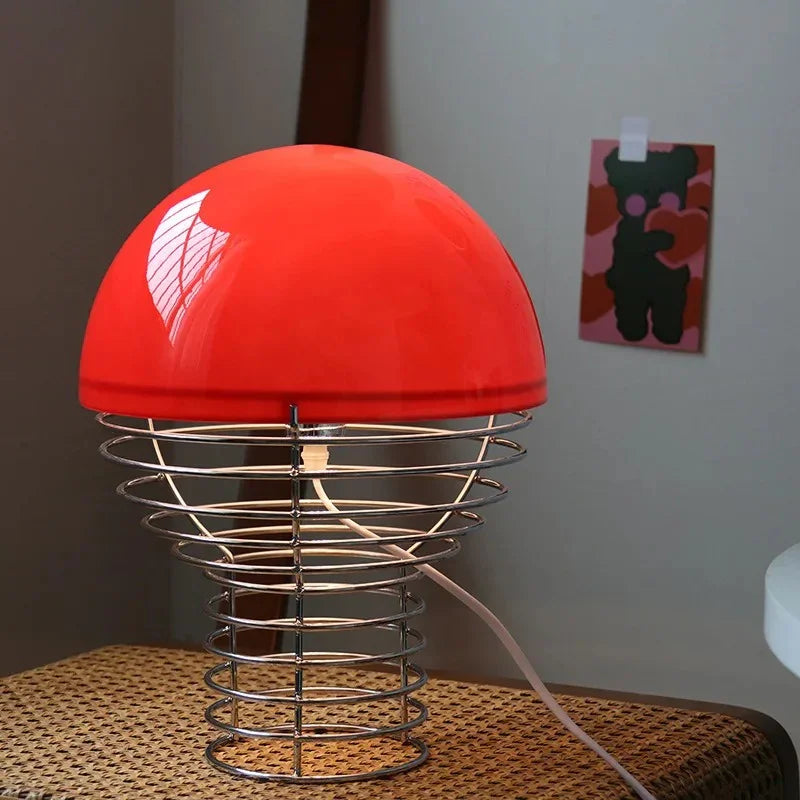 Wilnia Glass Desk Lamp