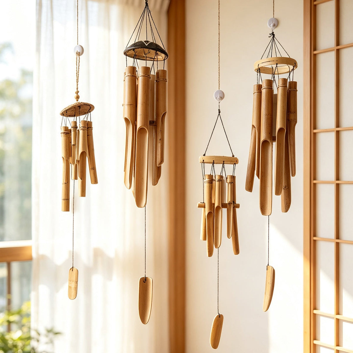Wind Chime Bamboo Soft Textile | High & Bury