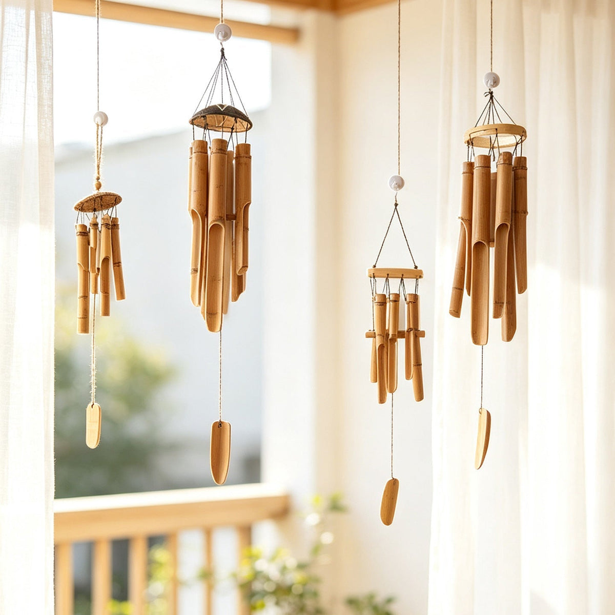 Wind Chime Bamboo Soft Textile | High & Bury
