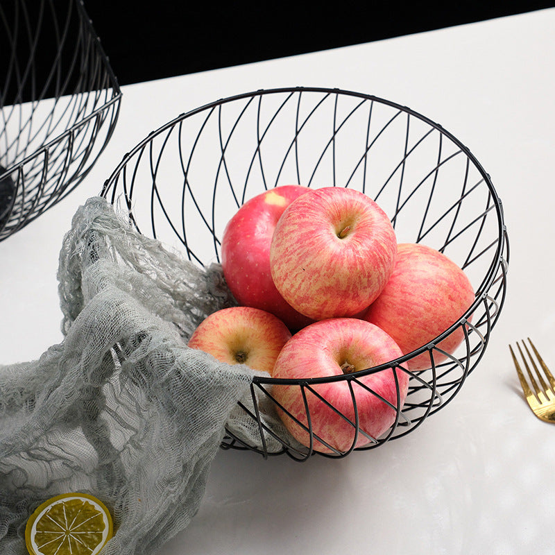 Wire Basket Soft Textile Metal | High & Bury
