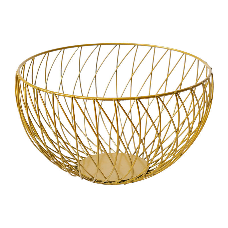 Wire Basket Soft Textile Metal | High & Bury