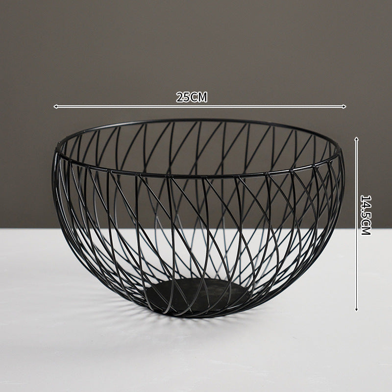 Wire Basket Soft Textile Metal | High & Bury