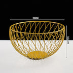 Wire Basket Soft Textile Metal | High & Bury