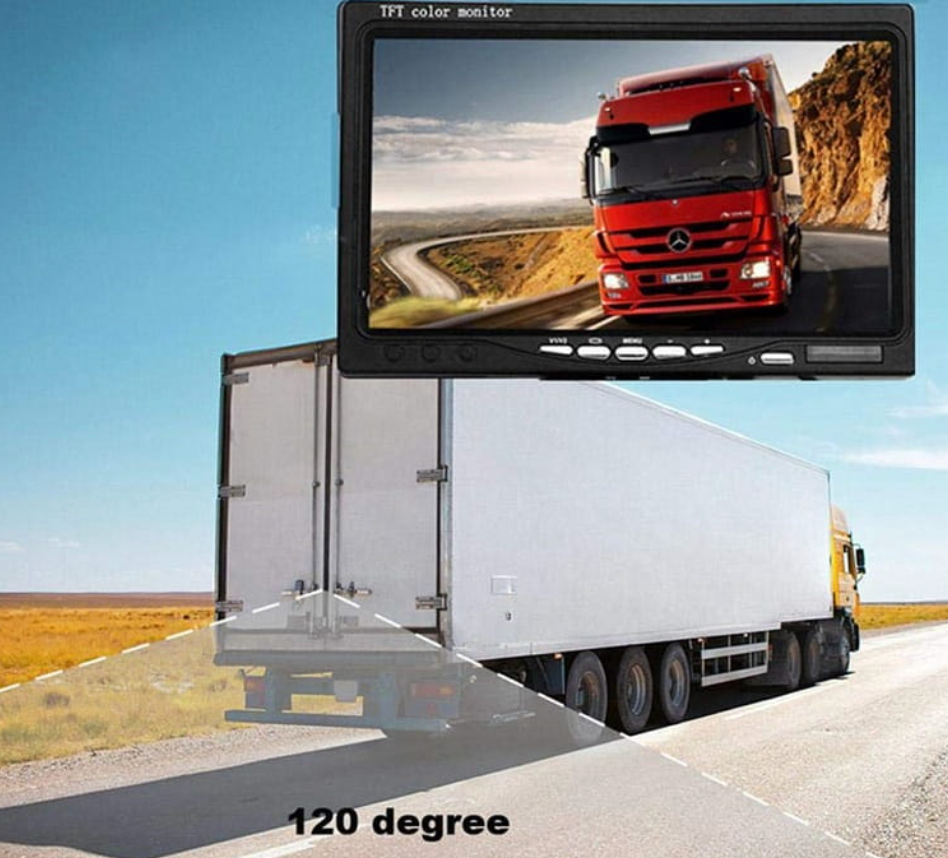 Wireless Backup Camera System for Trailer, Truck and RV with 7-Inch Screen, view 2