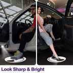 Wireless Car Door Logo Projector Light, LED Welcome Light, view 3