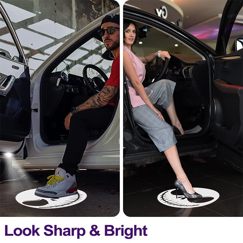 Wireless Car Door Logo Projector Light, LED Welcome Light, view 3