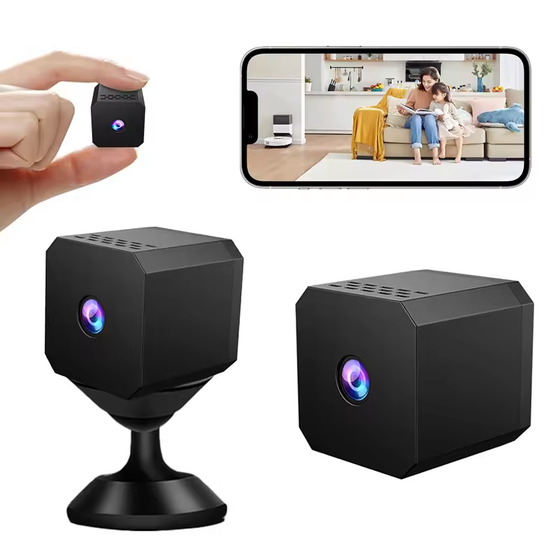 Wireless Security Camera with Night Vision and Magnetic Mount