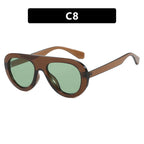 Women's Fashionable Oversized Sunglasses with Comfortable Flexible Frame, view 5