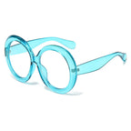 Women's Large-Frame Round Sunglasses with UV Protection, view 10