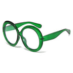 Women's Large-Frame Round Sunglasses with UV Protection, view 15