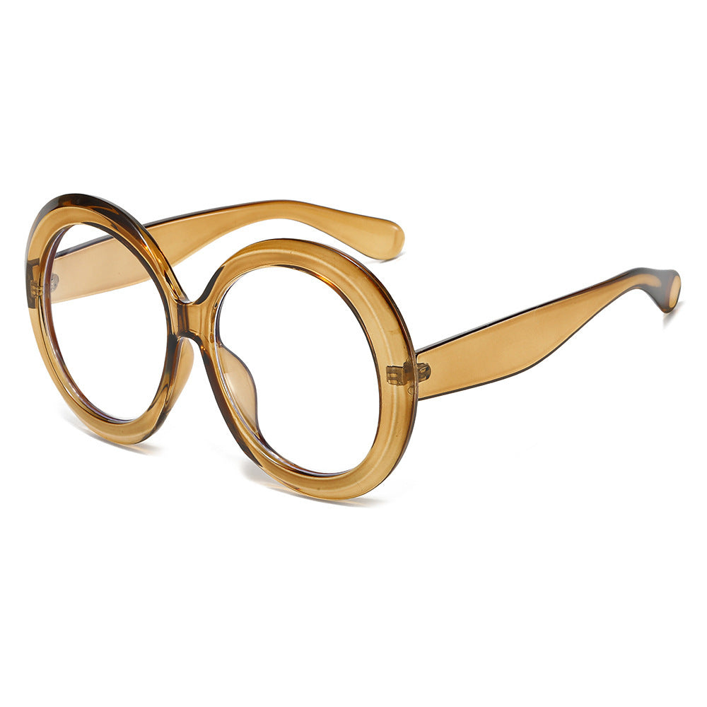 Women's Large-Frame Round Sunglasses with UV Protection, view 16