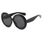 Women's Large-Frame Round Sunglasses with UV Protection, view 9