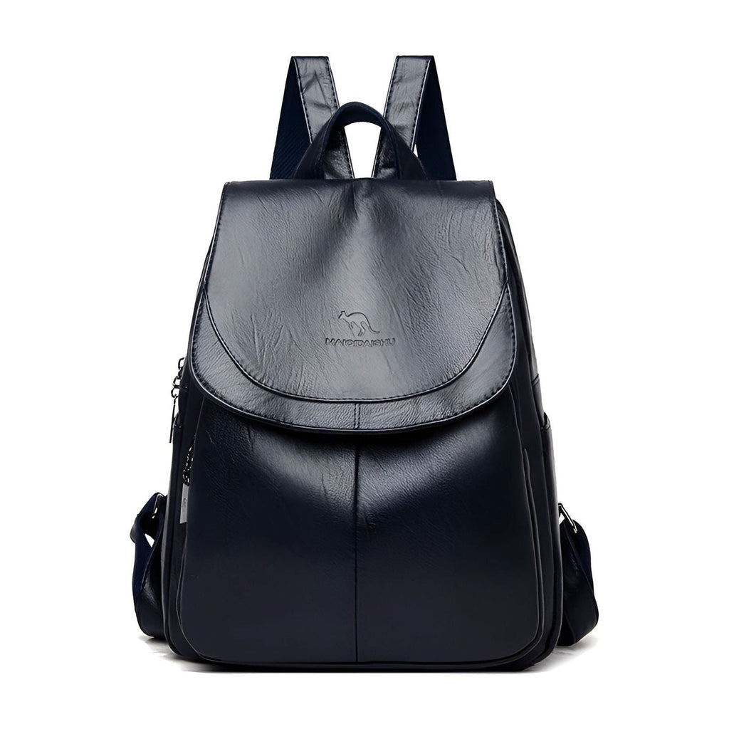 Women's Leather Backpack for Everyday, School and Travel, view 8