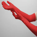 Women's Satin Opera Gloves, 20 in (50.8 cm), Stretch Polyester Blend