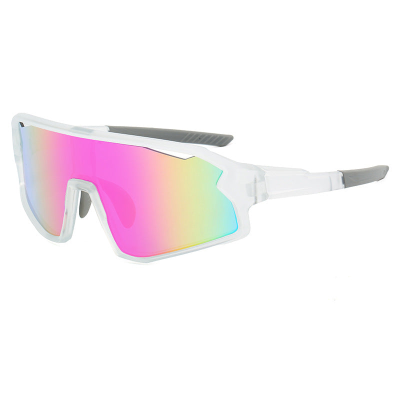Women's Sports Sunglasses with Mirrored Lenses and Ergonomic Frame, view 12
