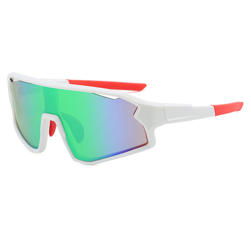 Women's Sports Sunglasses with Mirrored Lenses and Ergonomic Frame, view 4