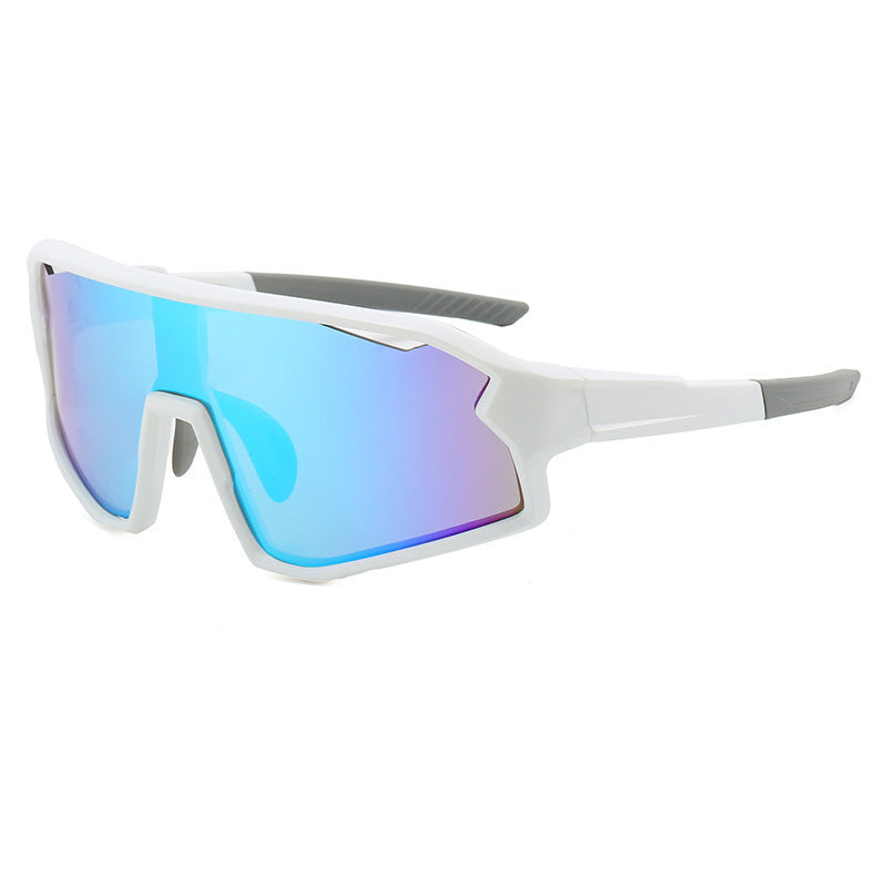 Women's Sports Sunglasses with Mirrored Lenses and Ergonomic Frame, view 9