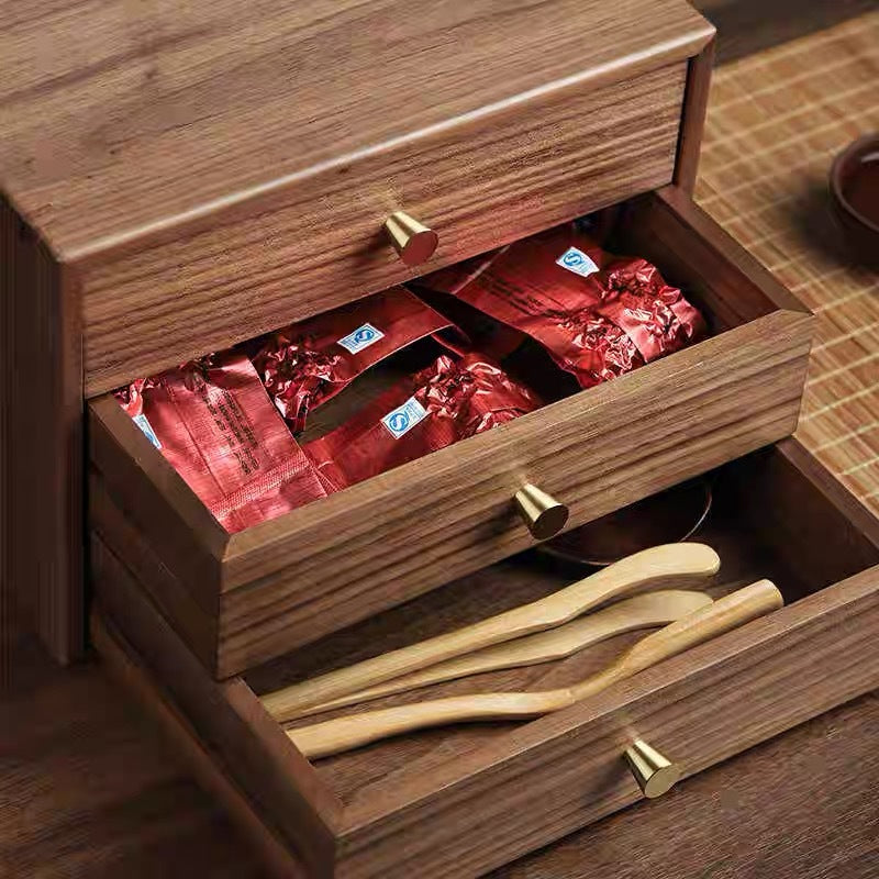 Wooden Drawer Storage Unit | High & Bury