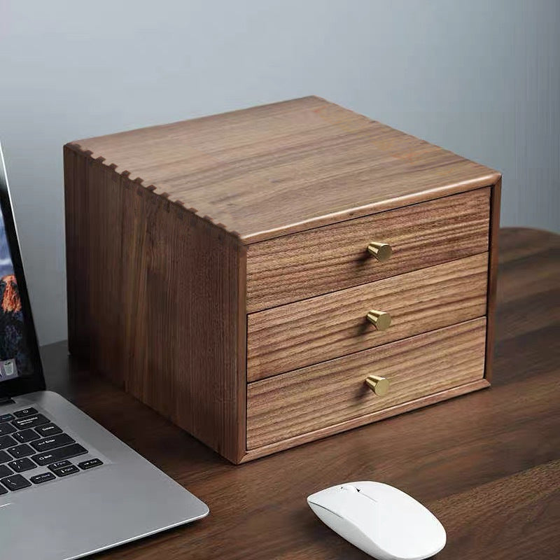 Wooden Drawer Storage Unit | High & Bury