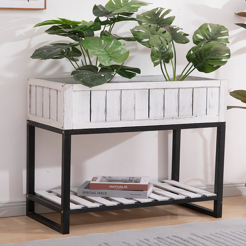 Wooden Planter Stand | High & Bury