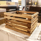 Wooden Storage Crate | High & Bury