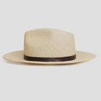 Wool Felt Fedora Hat with Braided Band and Feather Detail, view 3