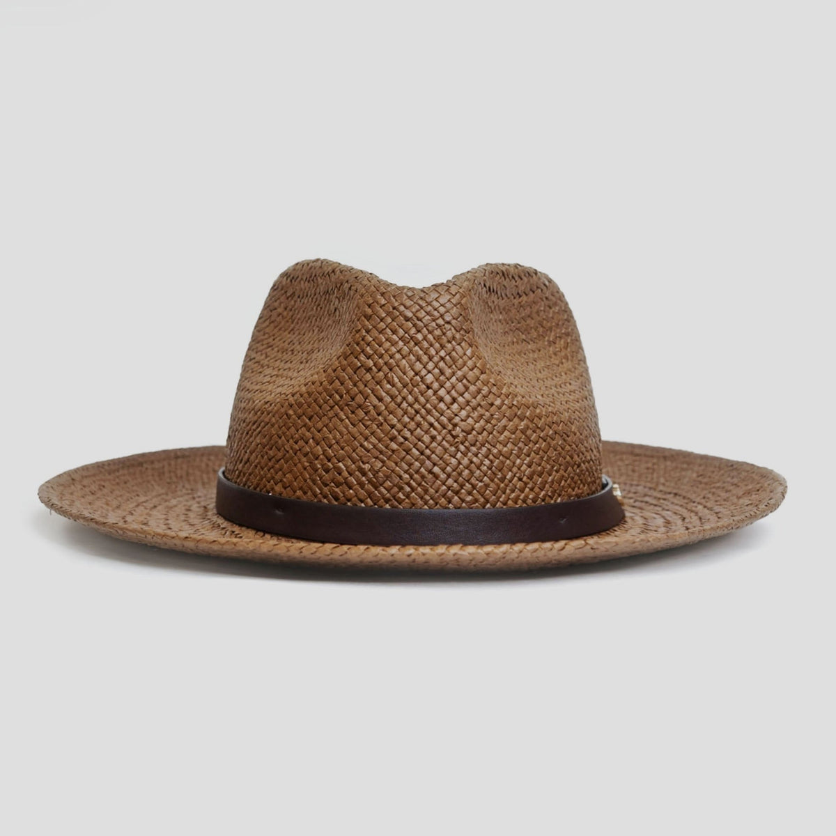 Wool Felt Fedora Hat with Braided Band and Feather Detail, view 5