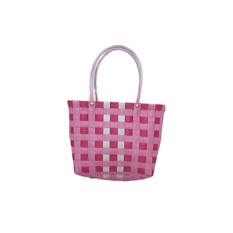 Woven Basket Bag | High & Bury