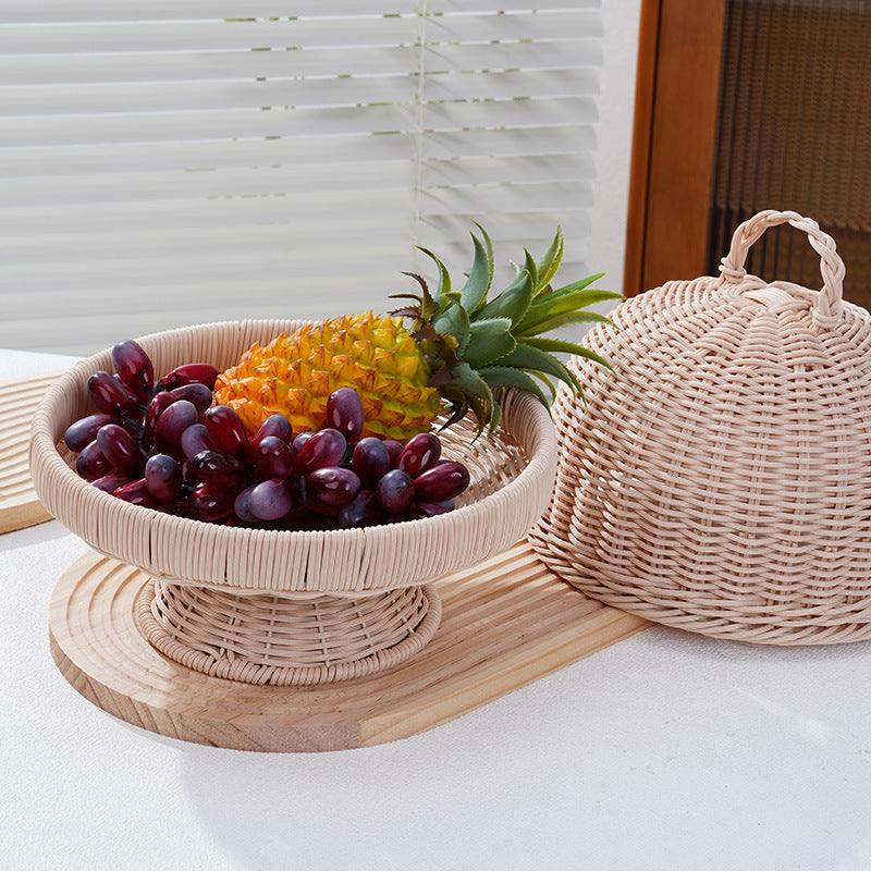 Woven Decorative Cloche Food Cover | High & Bury