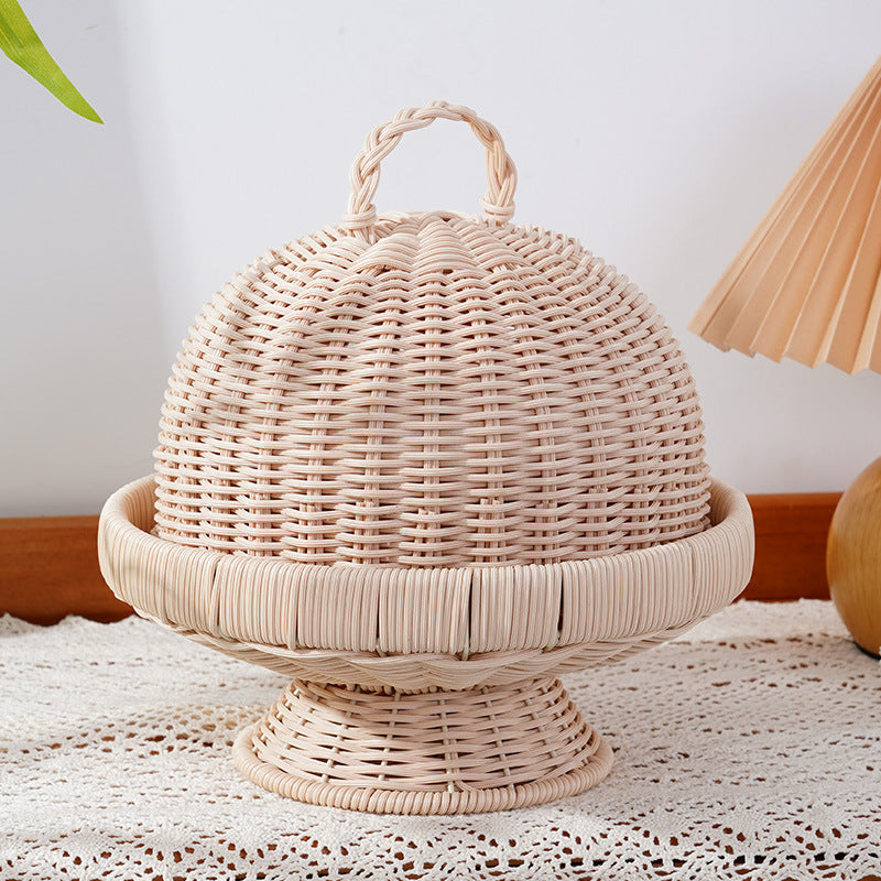 Woven Decorative Cloche Food Cover | High & Bury