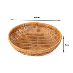 Woven Decorative Fruit Serving Basket | High & Bury