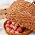 Woven Decorative Serving Lid | High & Bury