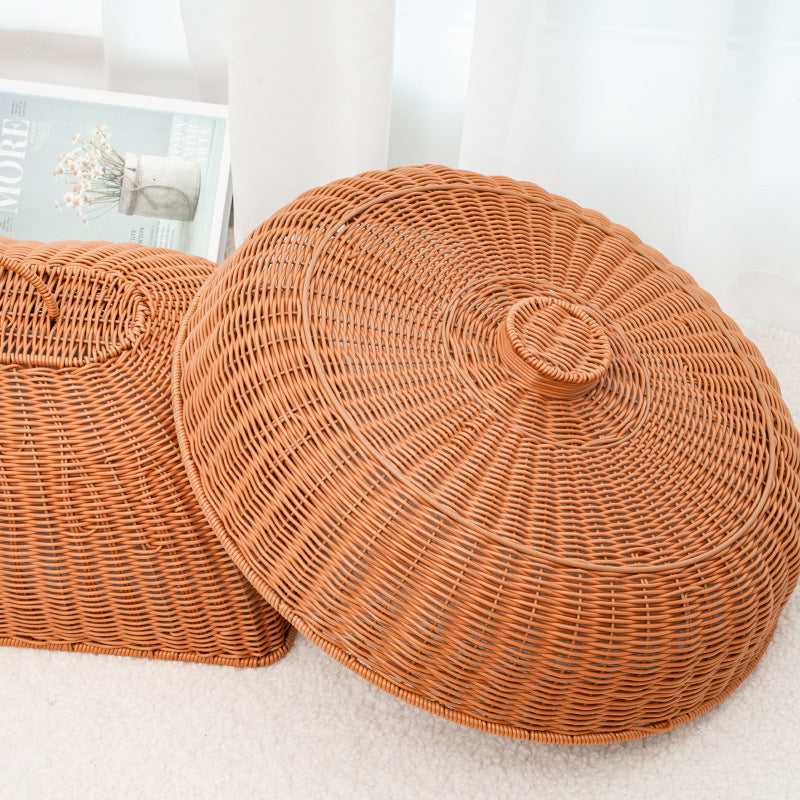 Woven Decorative Serving Lid | High & Bury