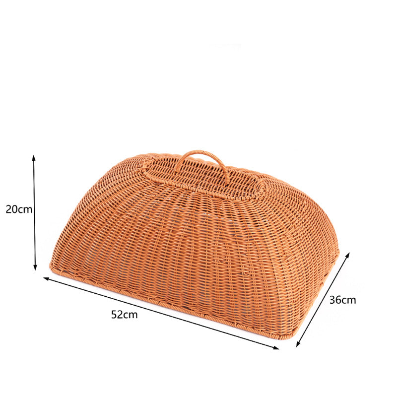 Woven Decorative Serving Lid | High & Bury