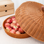 Woven Decorative Serving Lid | High & Bury