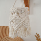 Woven Macrame Plant Holder | High & Bury