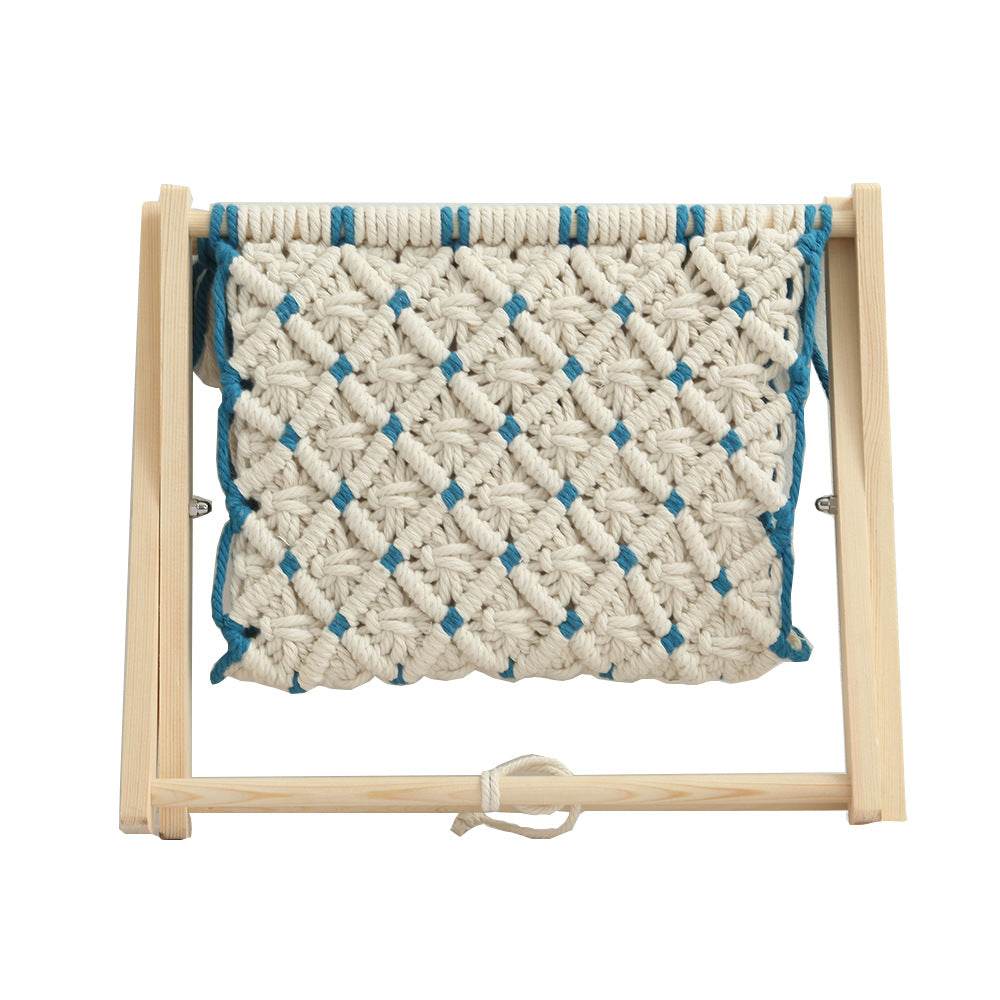 Woven Macrame Storage Organizer | High & Bury