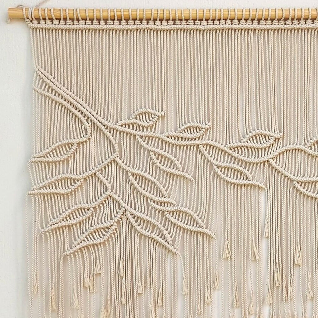 Woven Macrame Wall Art Decor | High & Bury