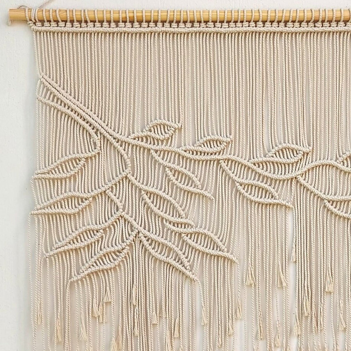 Woven Macrame Wall Art Decor | High & Bury