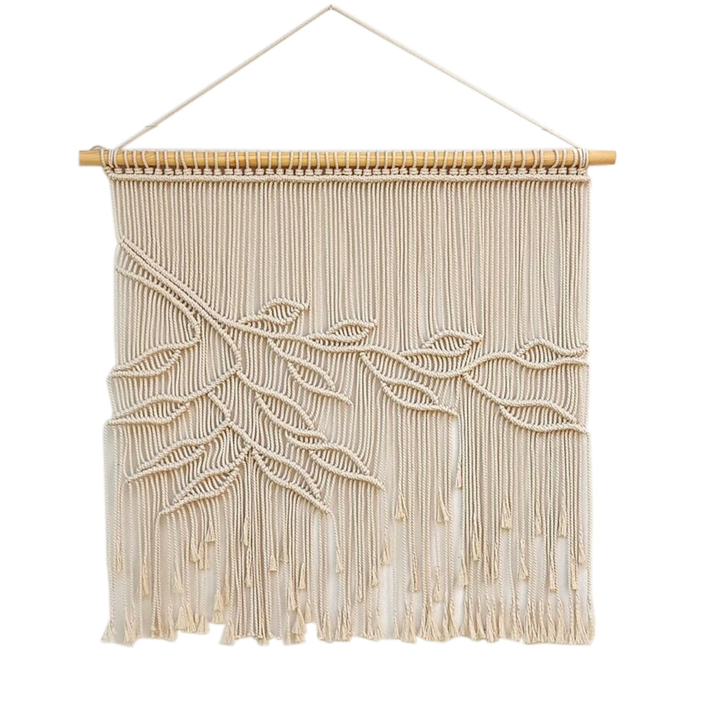 Woven Macrame Wall Art Decor | High & Bury