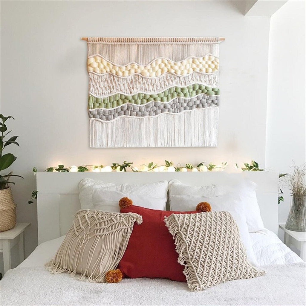 Woven Macrame Wall Tapestry | High & Bury